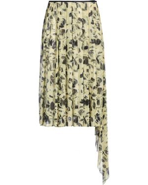 FEDERICO CINA Midi Skirt Polyester - White