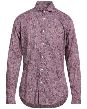 Brian Dales Shirt Cotton - Purple