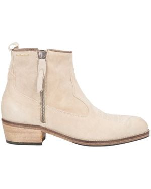 Alexander Hotto Ankle Boots Leather - Natural