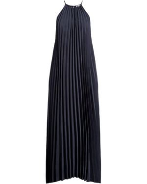 Paul & Joe Charcoal Maxi Dress Viscose, Polyester - Blue