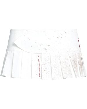 Mowalola Mini Skirt - White