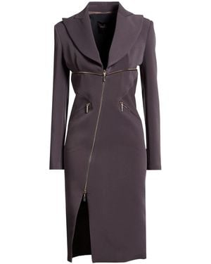 EUREKA by BABYLON Charcoal Midi Dress Polyamide, Elastane - Purple