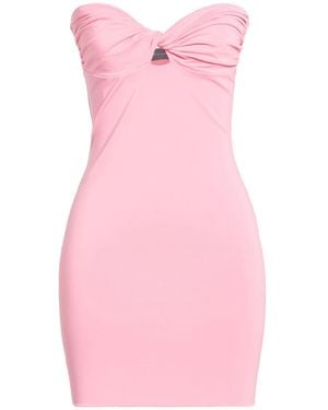 ANDAMANE Mini Dress Viscose, Elastane - Pink