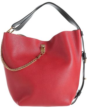 Givenchy Brick Handbag Leather - Red