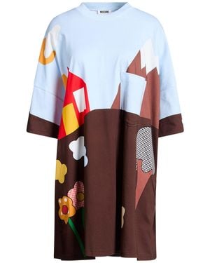 Moschino Mini Dress Cotton - White