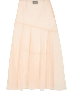 Simone Rocha Maxi Skirt Polyamide - Natural