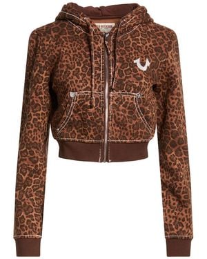 TRUE RELIGION Sweatshirt - Braun