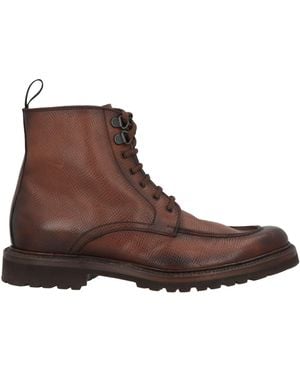 Neil Barrett Tan Ankle Boots Leather - Brown