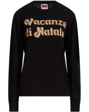 MC2 Saint Barth Sweater Wool, Viscose, Polyamide, Cashmere - Black
