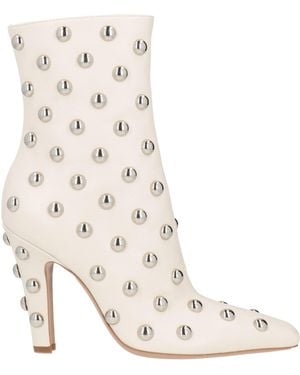 Paris Texas Ankle Boots Calfskin - Natural