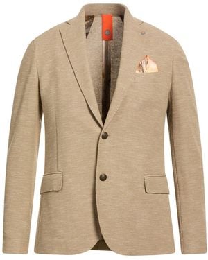 Bharnaba Blazer Polyester, Cotton - Natural