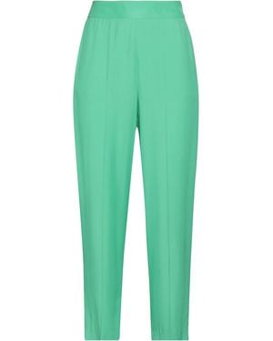 Diana Gallesi Trousers Viscose - Green