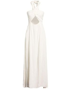 Faithfull the Brand Maxi Dress Linen, Rayon - White