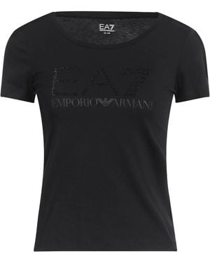 EA7 T-Shirt Organic Cotton - Black