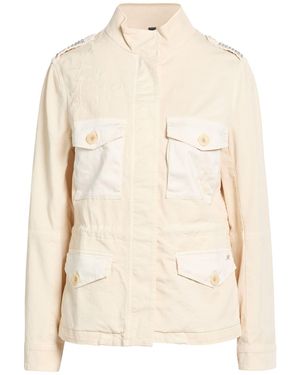 Mason's Ivory Jacket Cotton, Lycra - Natural