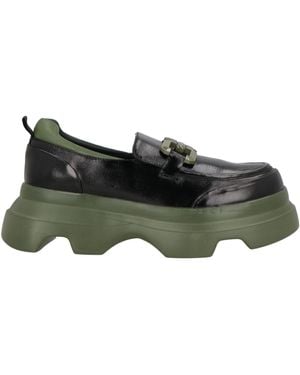 Jeannot Loafers Leather - Green
