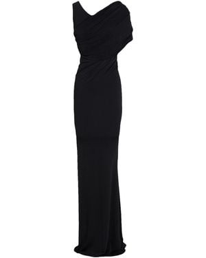 Rick Owens Maxi Dress Viscose, Polyamide, Elastane - Black