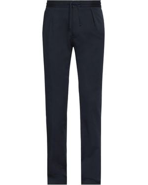 Incotex Midnight Trousers Cotton, Elastane - Blue