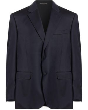 Canali Blazer Wool - Blue