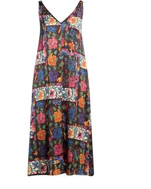 Shirtaporter Vestito Midi - Rosso