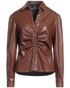 Clips Shirt Polyester, Polyurethane - Brown