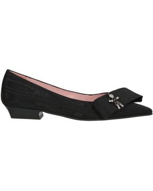 Ras Ballet Flats Leather - Black