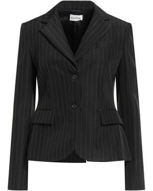 P.A.R.O.S.H. Blazer Viscose, Virgin Wool - Black