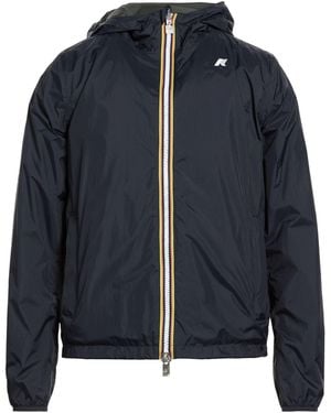 K-Way Jake Plus.2 Double Midnight Jacket Recycled Nylon - Blue