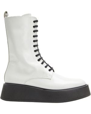 8 by YOOX Ankle Boots - White