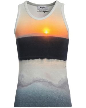 MSGM Tank Top - Gray