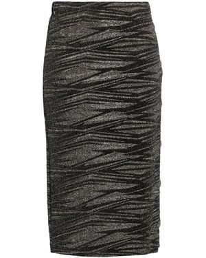 Dixie Midi Skirt Polyamide, Metallic Fiber, Elastane - Black