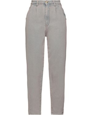 Jijil Denim Pants - Gray