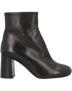 Frau Ankle Boots Leather - Black