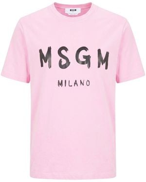 MSGM T-Shirt - Pink