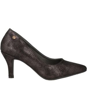 Xti Court Shoes Tele Fibres - Brown