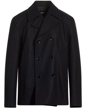 Dondup Midnight Coat Virgin Wool, Polyamide, Cashmere - Black