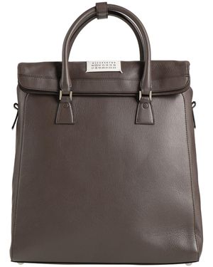 ハンドバッグ MAISON MARGIELA  Handbags Women Leather Brown/Light Brown Maison Margiela Dress-Age Shoulder Bag | Brown | FARFETCH