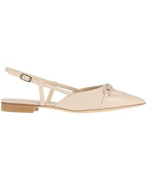 Baldinini Ballet Flats - Natural