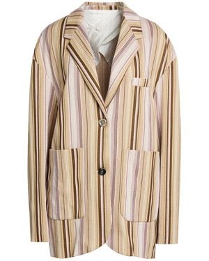 FEDERICO CINA Blazer Polyester - Natural
