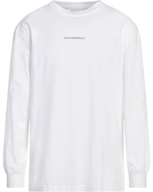 【関税込み】Han Kjobenhavn SSENSE限定 ホワイト 長袖Tシャツ Han Kjobenhavn Long-sleeve t-shirts for Men | Online Sale up