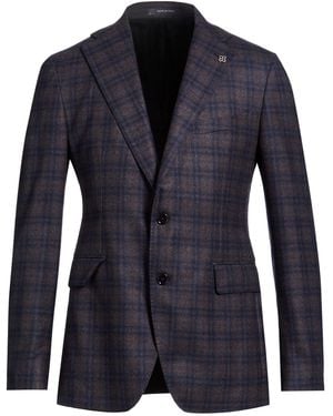 Tagliatore Midnight Blazer Super 110S Wool - Blue