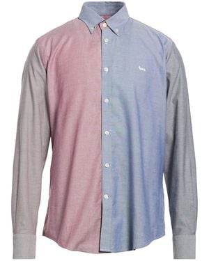 Harmont & Blaine Shirt Cotton - Blue