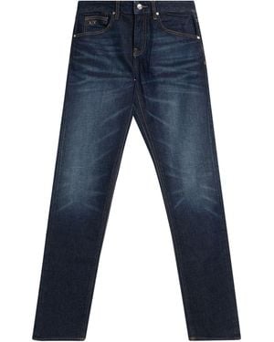 ARMANI EXCHANGE Jeans Cotton, Elastane - Blue