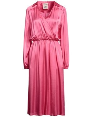 Semicouture Midi Dress - Pink