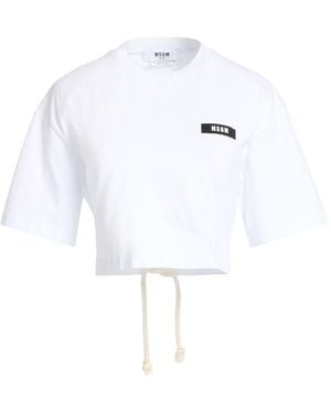 MSGM T-Shirts - White