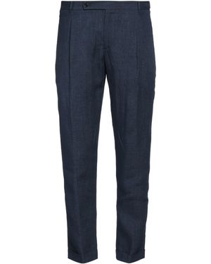 Berwich Trousers Linen - Blue