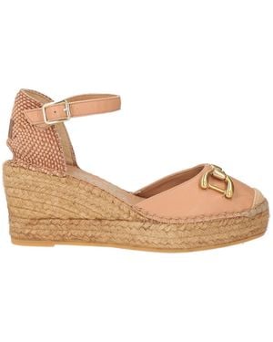 Vidorreta Espadrilles Leather, Textile Fibers - Brown