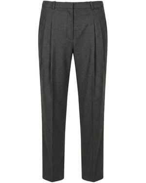 HUGO Pants Polyester, Viscose, Elastane - Gray