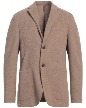 AT.P.CO Sand Blazer Cotton, Wool, Polyester, Polyamide - Brown