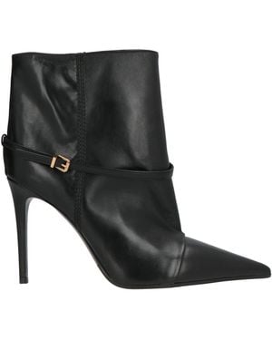 Lella Baldi Botines De Caña Alta - Negro